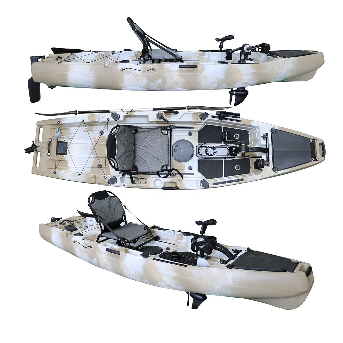 Fishing Kayak Pedal Drive - Kajak wędkarski Vicking 10.5FT z napędem