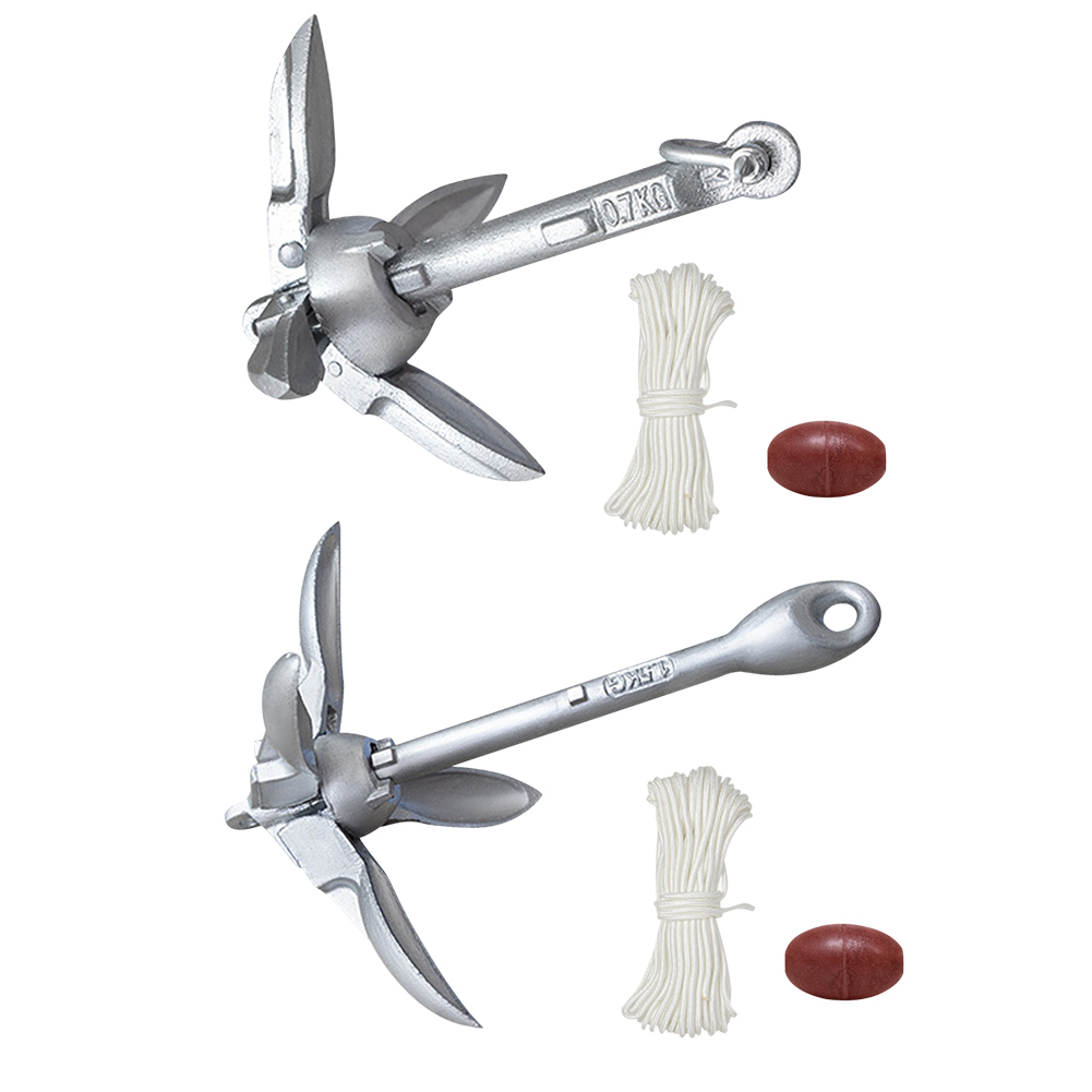 Fishing Kayak Anchor - Kotwica do łodzi 0.7/1.5KG z 65-stopową