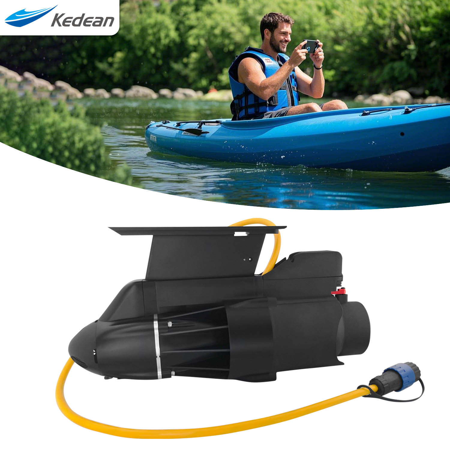 Fishing Kayak Trolling Motor - Silnik elektryczny do łodzi rybackiej, napęd