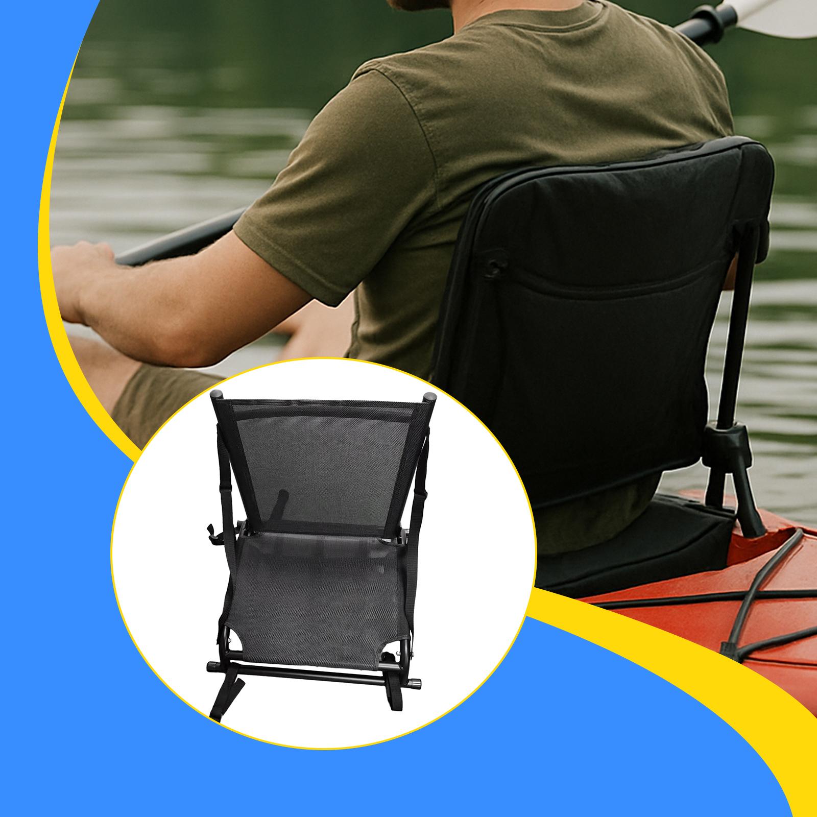 Fishing Kayak Seat - Siedzisko do kajaka z oparciem, składane,