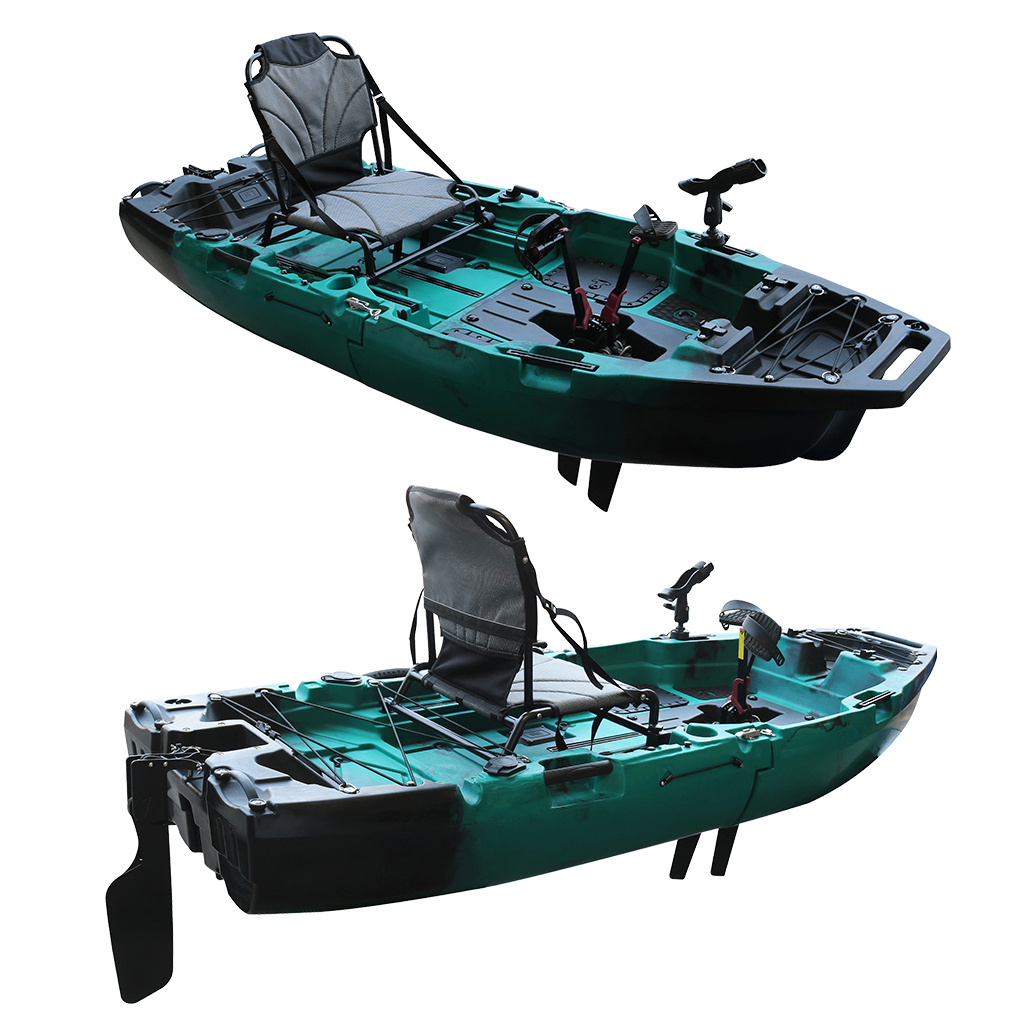 Kajak modułowy HDPE 8 stóp 2,5 – Fishing Kayak Paddle recenzja i cena