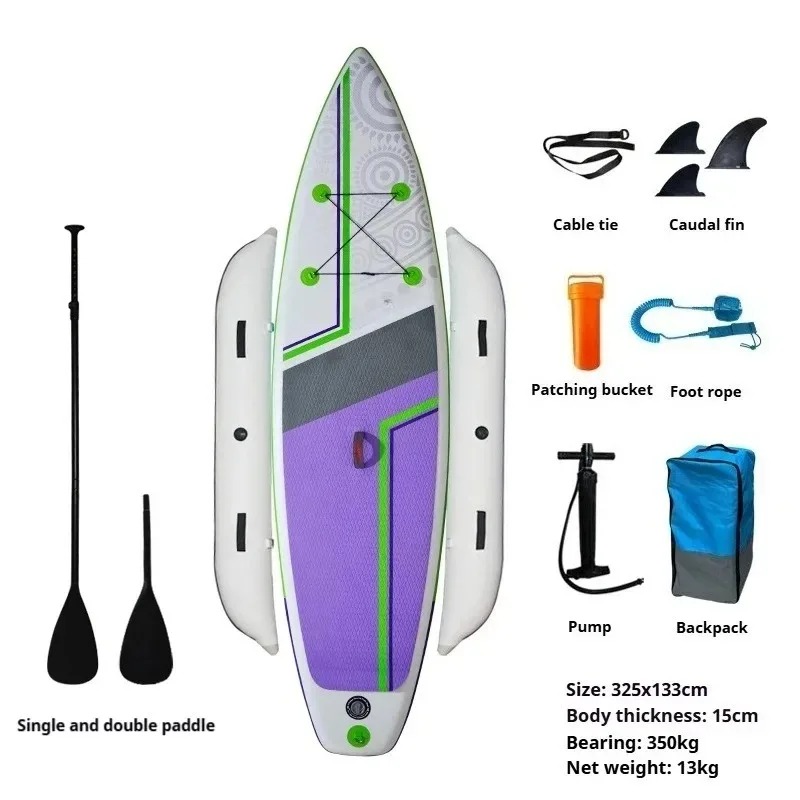 Nadmuchiwana deska SUP do wędk – Fishing Kayak Rod Holder recenzja i cena