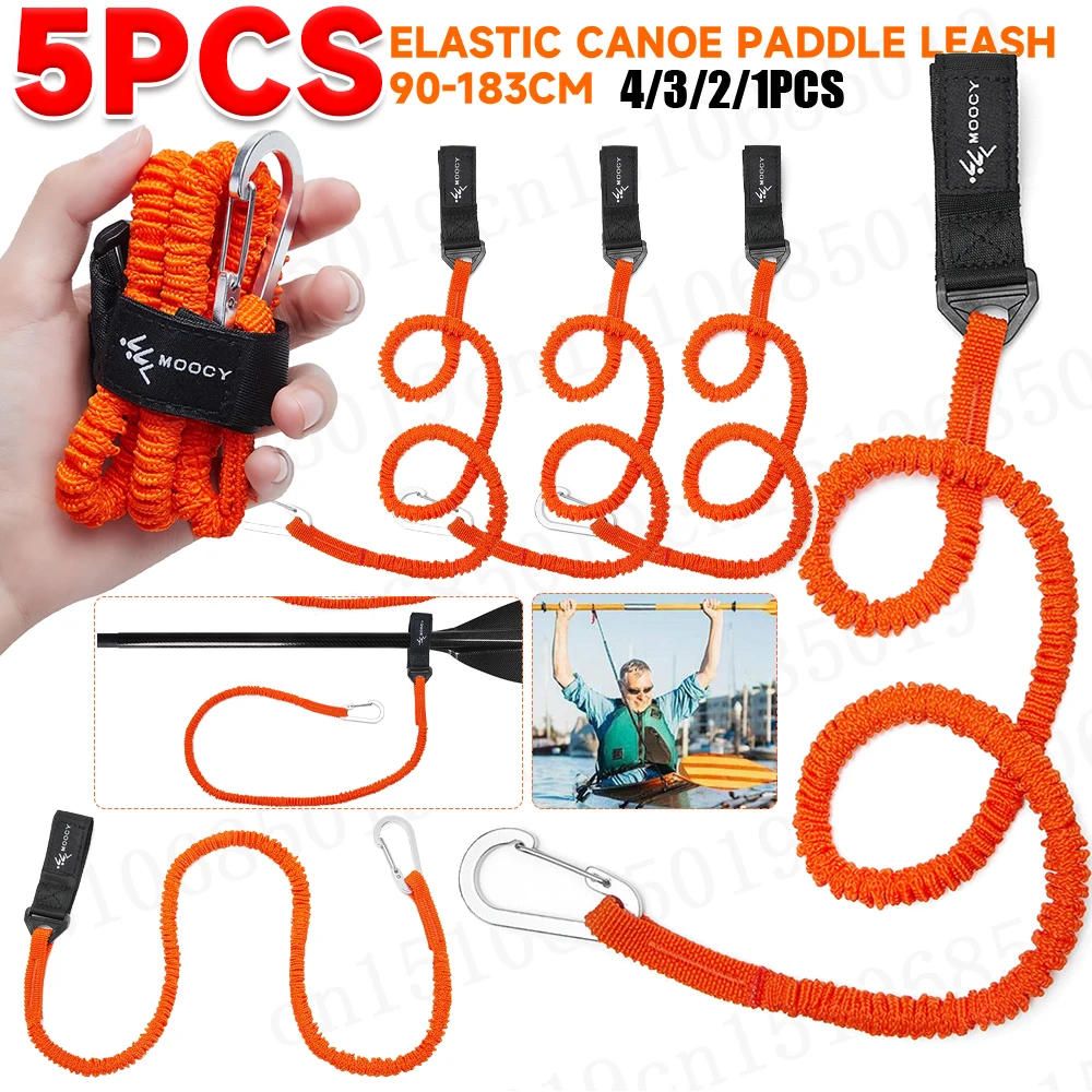 5-1 szt. Elastyczna smycz do w – Fishing Kayak Paddle Leash recenzja i cena