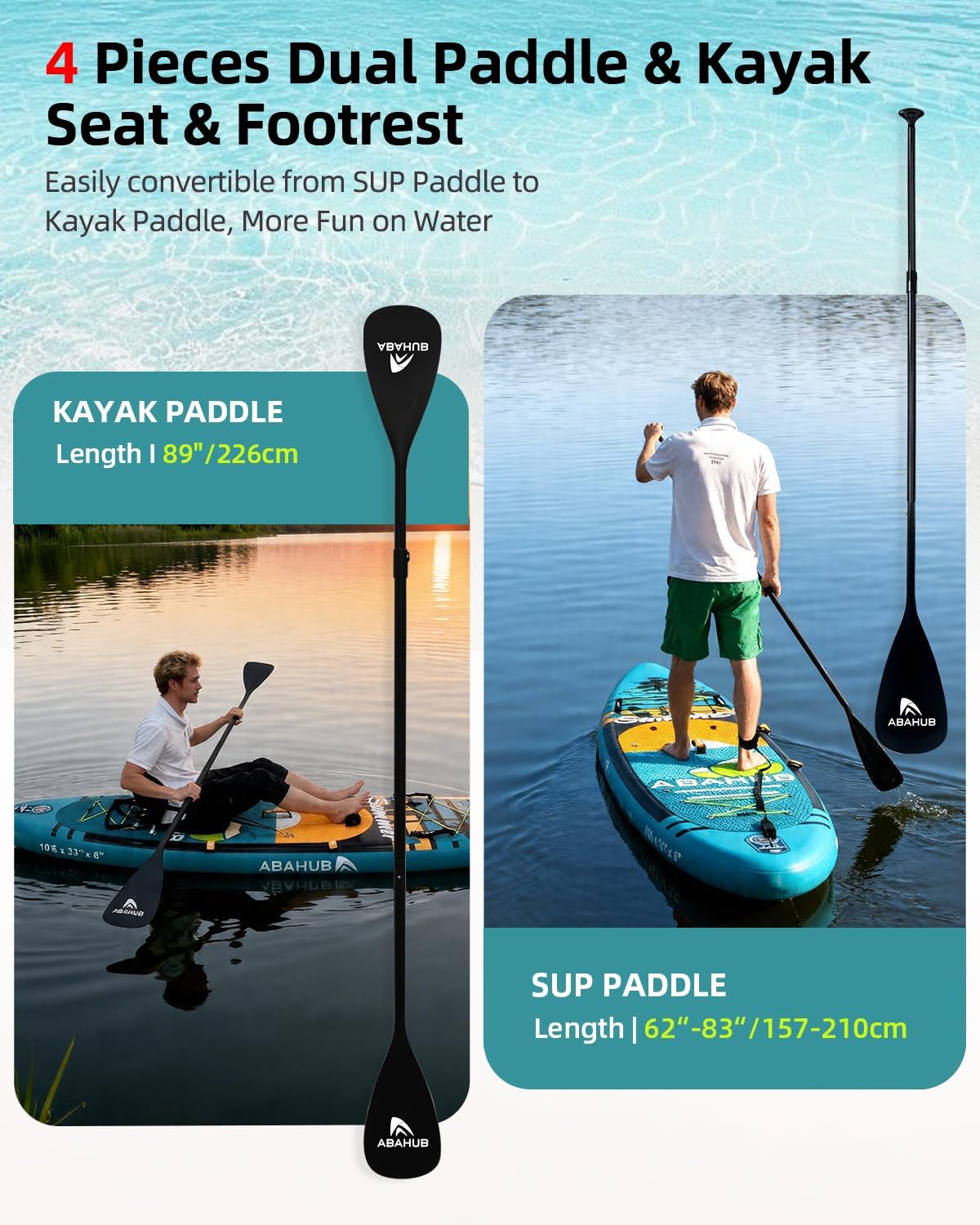 Szeroka deska SUP dmuchana o w – Fishing Kayak Paddle recenzja i cena