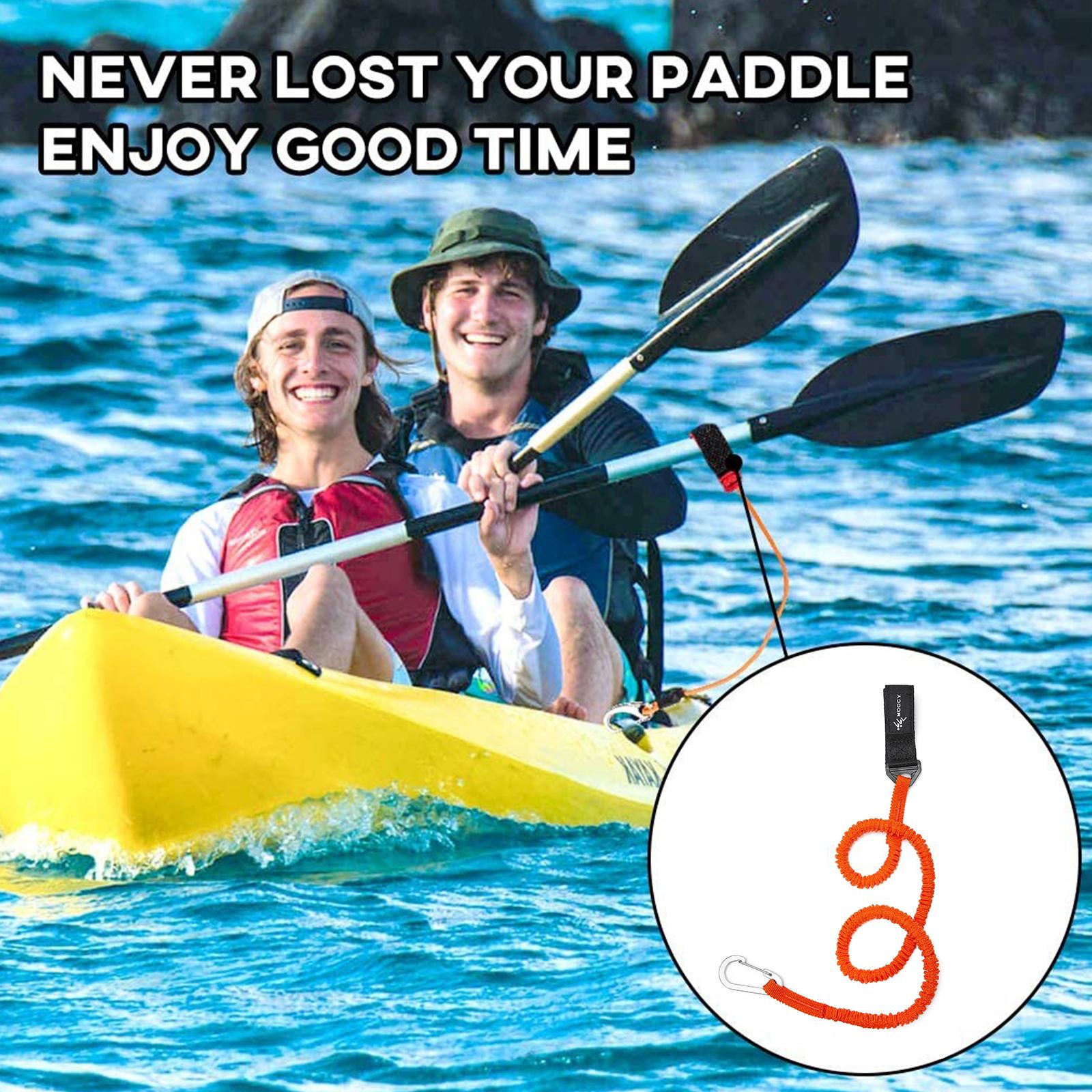 Regulowany elastyczny sznurek  – Fishing Kayak Paddle Leash recenzja i cena