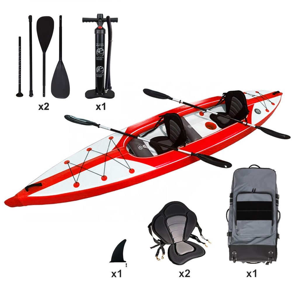 Dwuosobowy ponton wędkarski z  – Fishing Kayak Sit In recenzja i cena