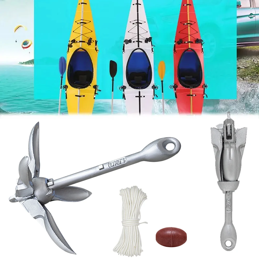 0.7KG 1.5KG składana kotwica z – Fishing Kayak Anchor recenzja i cena
