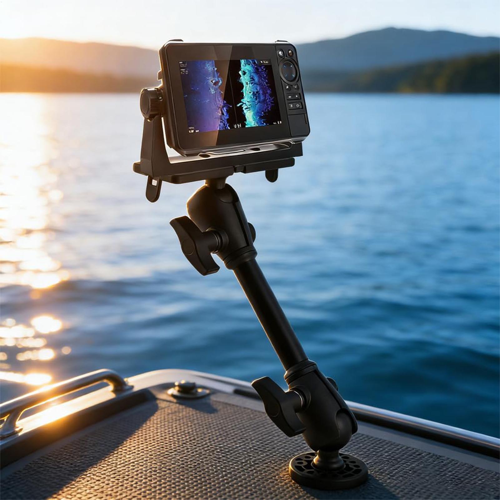 Uchwyt na echosondę z obrotową – Fishing Kayak Fish Finder Mount recenzja i cena