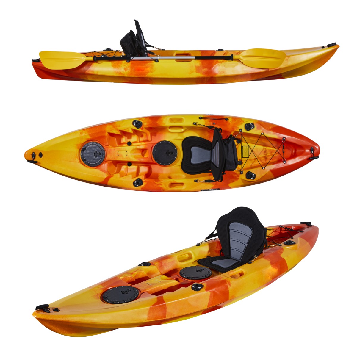 Wyprodukowano w Chinach Jednoo – Fishing Kayak Sit On Top recenzja i cena