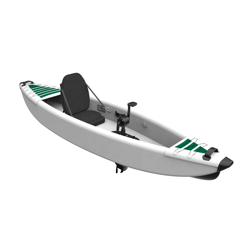 Kajak dmuchany STLF z napędem  – Fishing Kayak Pedal Drive recenzja i cena