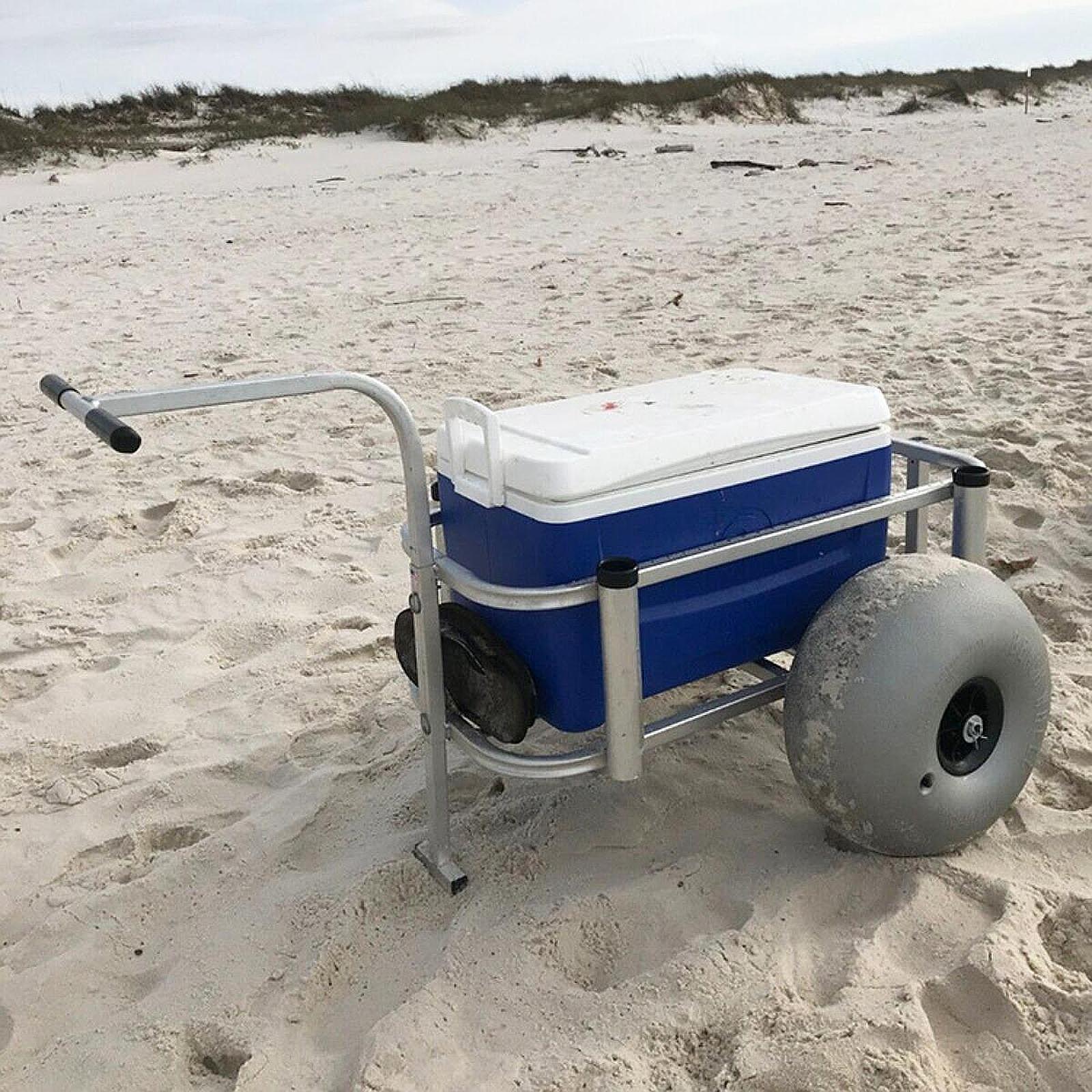 16-calowe kółka balonowe, zami – Fishing Kayak Cart recenzja i cena