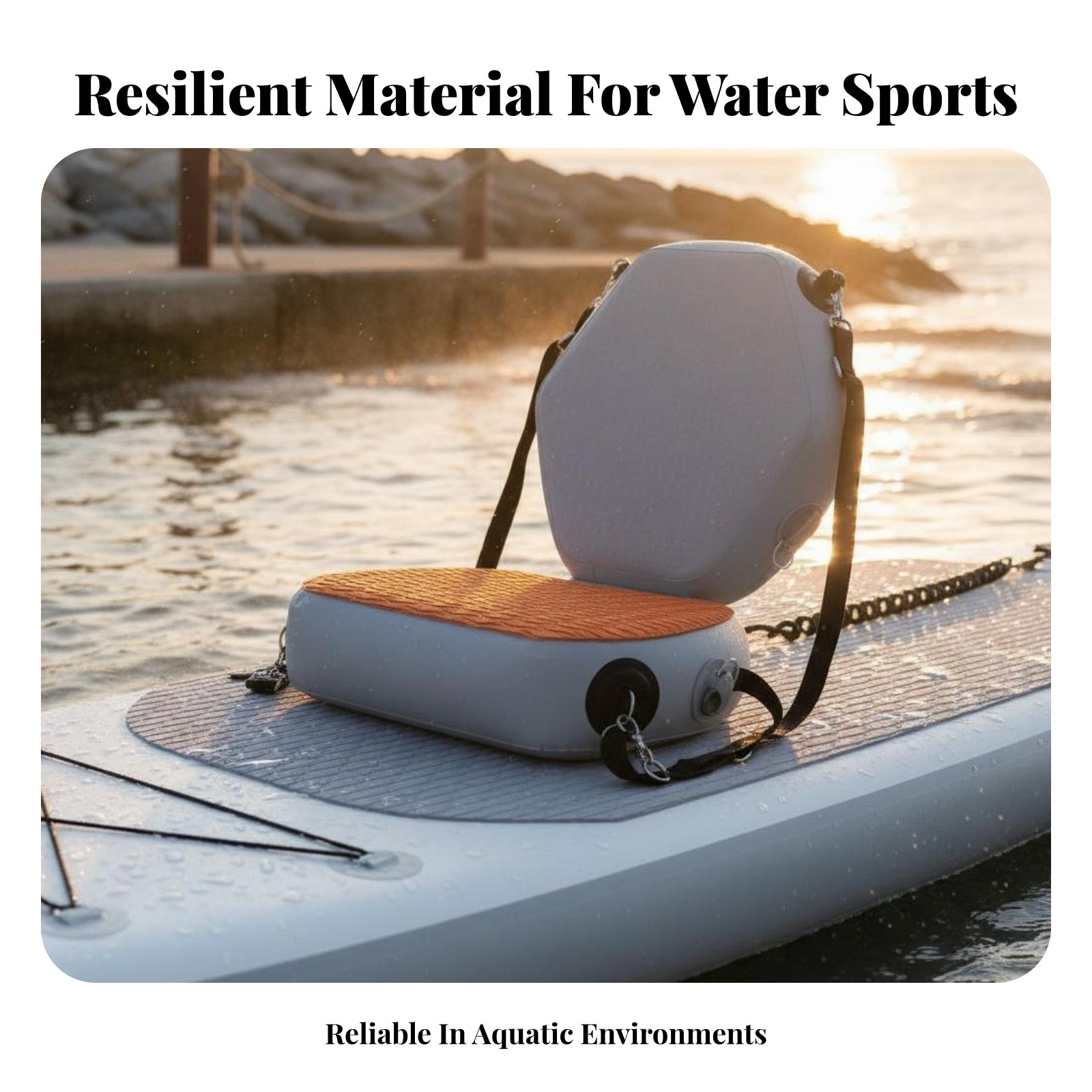 Nadmuchiwane siedzisko do kaja – Fishing Kayak Paddle recenzja i cena