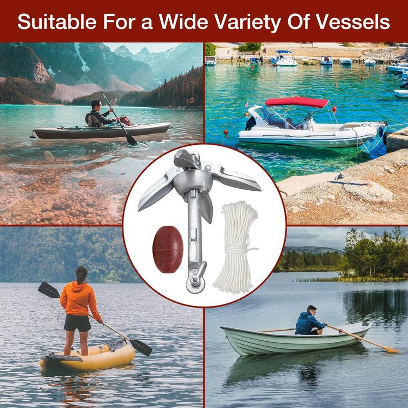 Zestaw do kotwiczenia łodzi ka – Fishing Kayak Anchor recenzja i cena