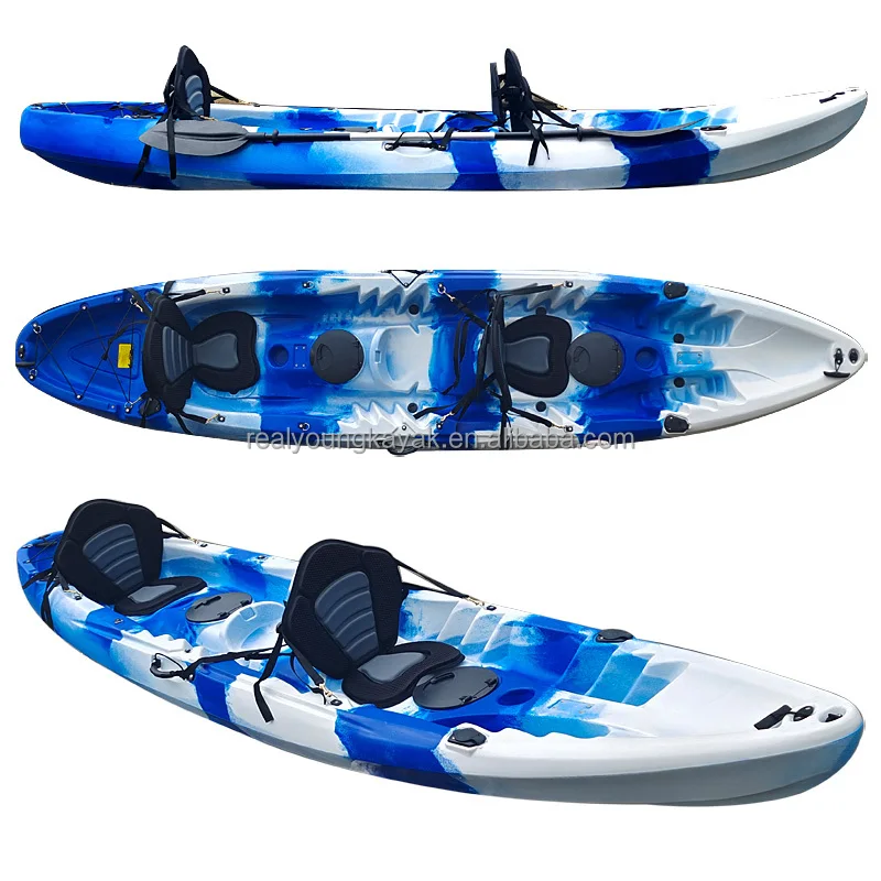 Kajak tandemowy rotomoldowany  – Fishing Kayak Sit On Top recenzja i cena