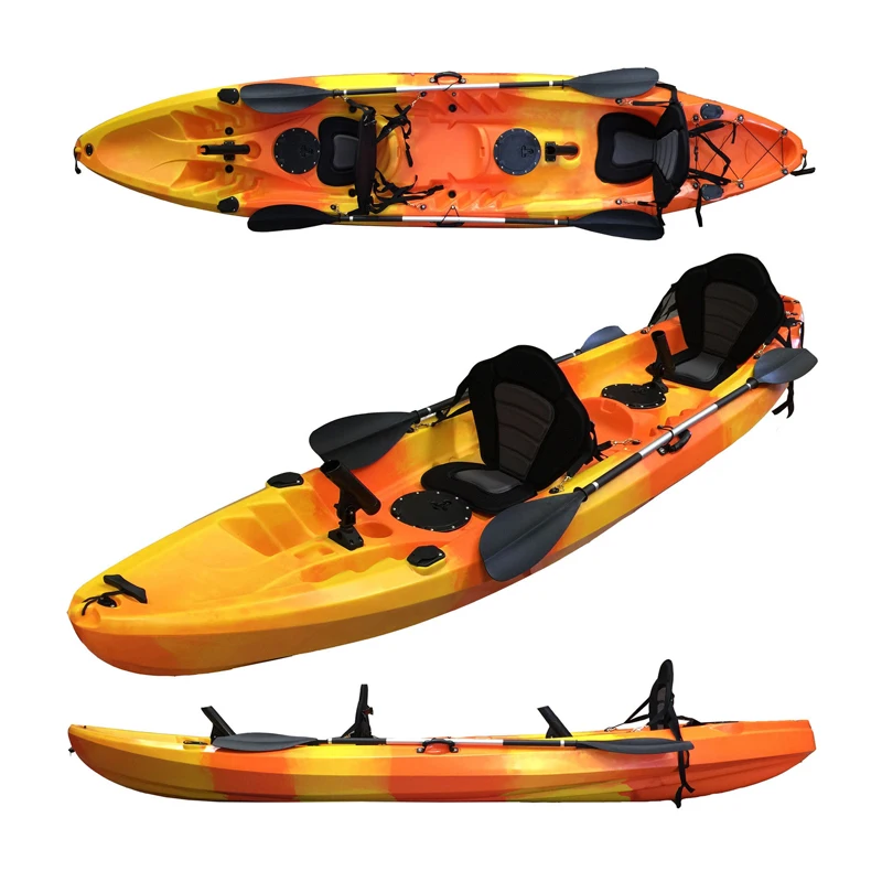Kajak tandemowy rotomoldowany  – Fishing Kayak Sit On Top recenzja i cena