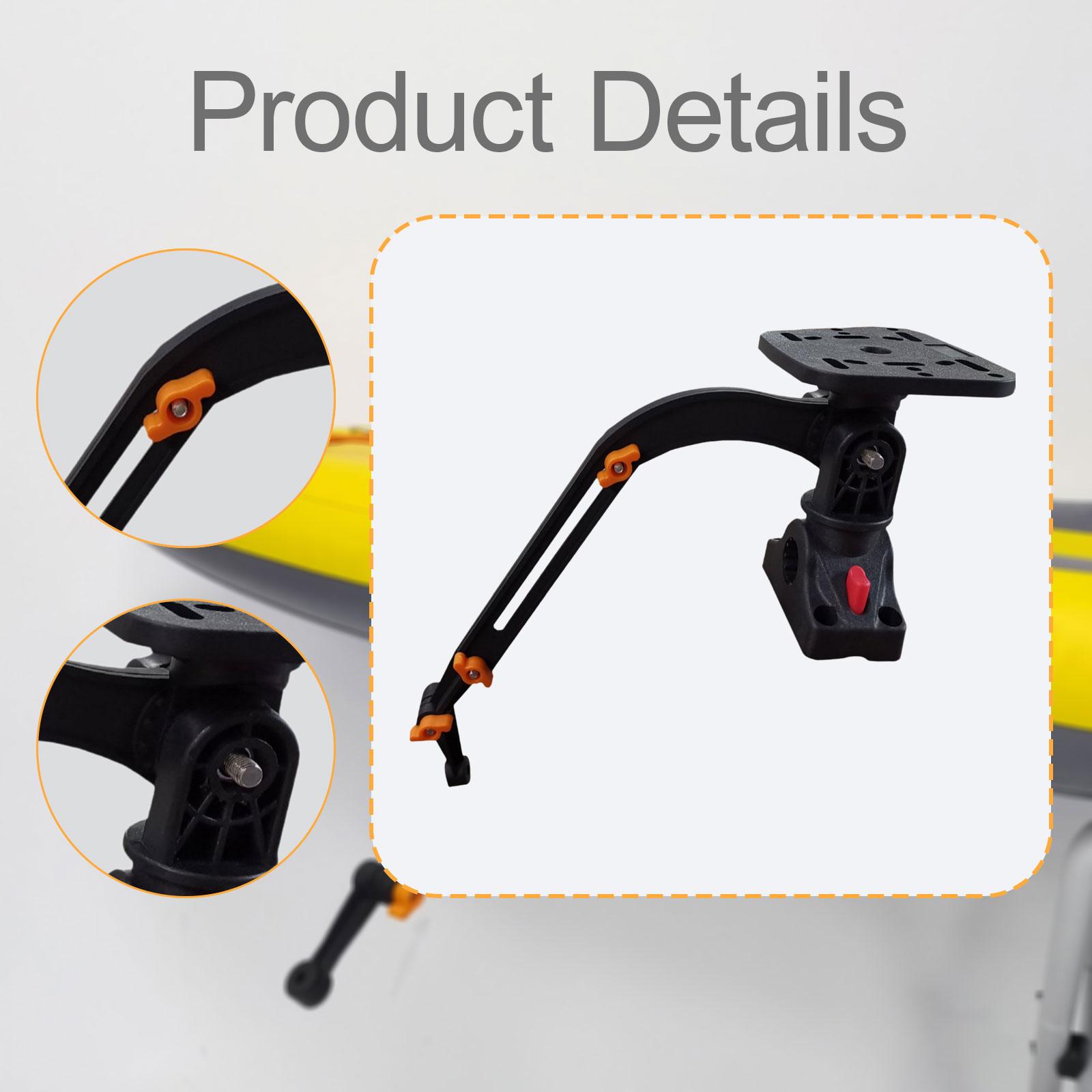 Uchwyt do echosondy z mocowani – Fishing Kayak Fish Finder Mount recenzja i cena